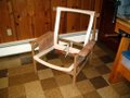 Completed Chair Frame Before Upholstey